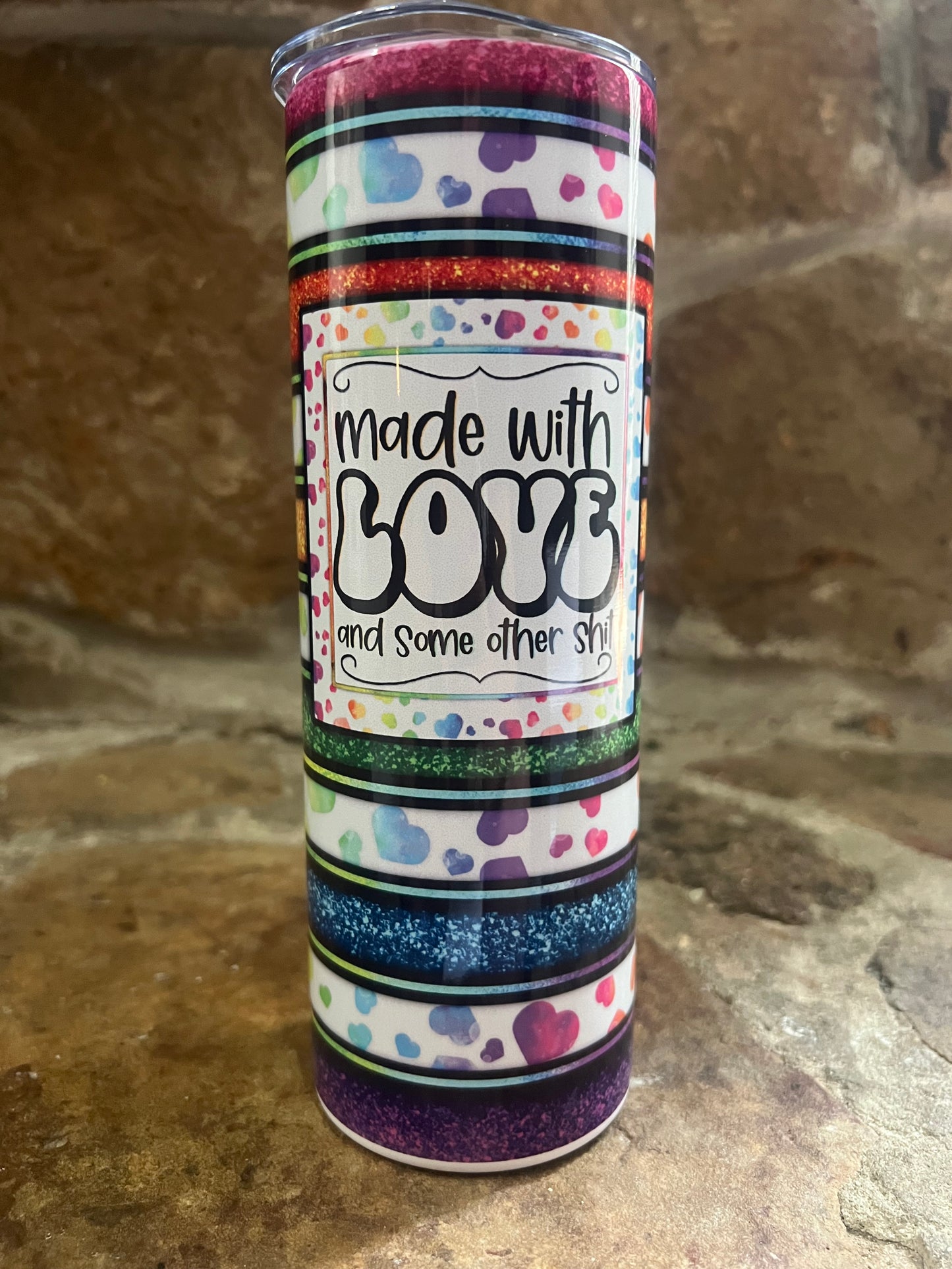 Made of love tumbler