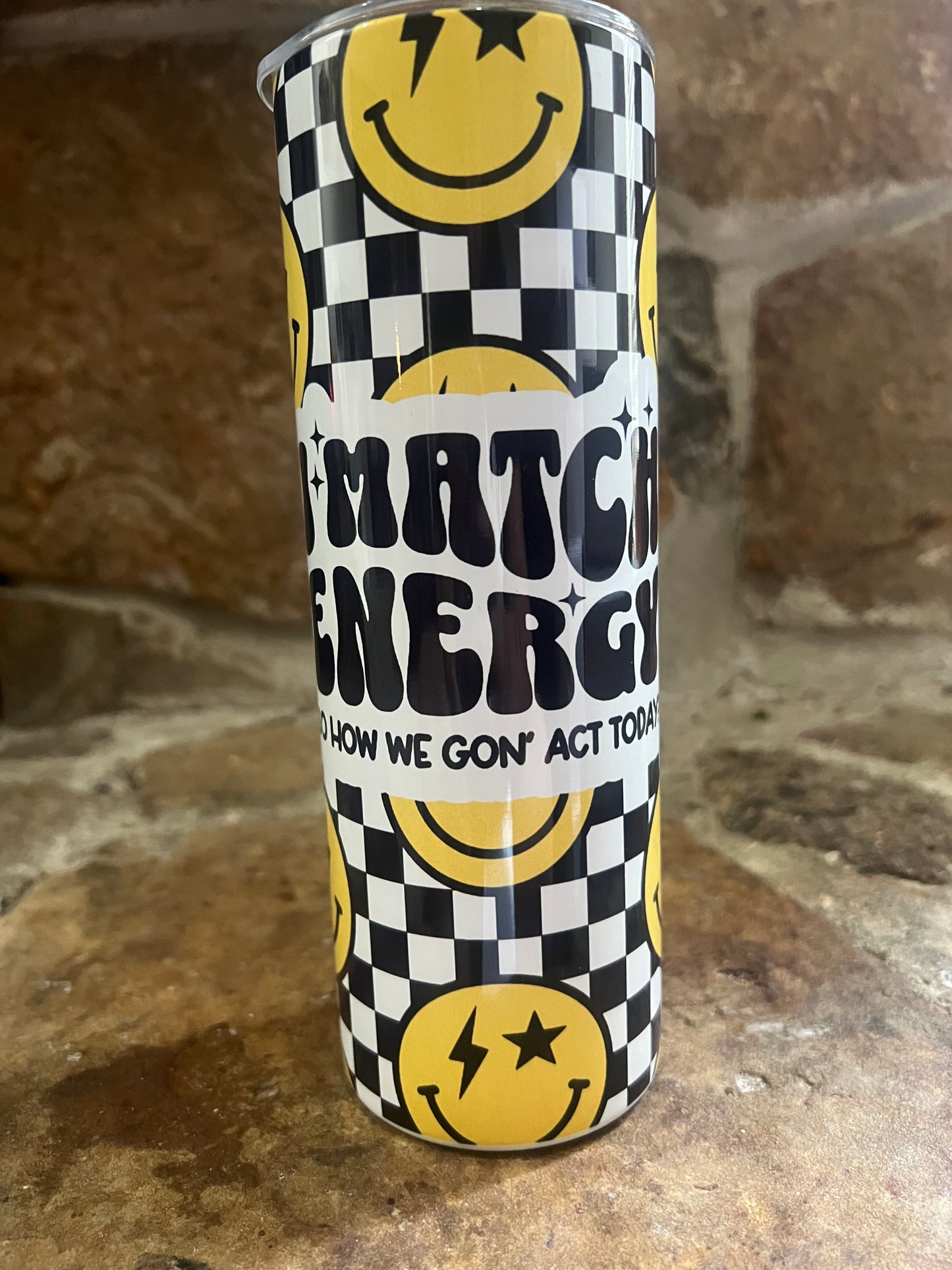 Match energy tumbler