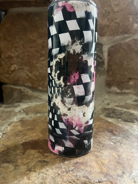 Checkers tumbler