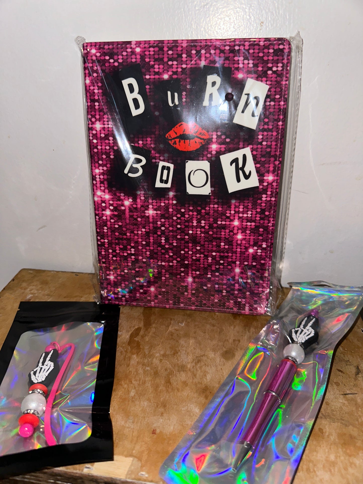 Burn book journal set