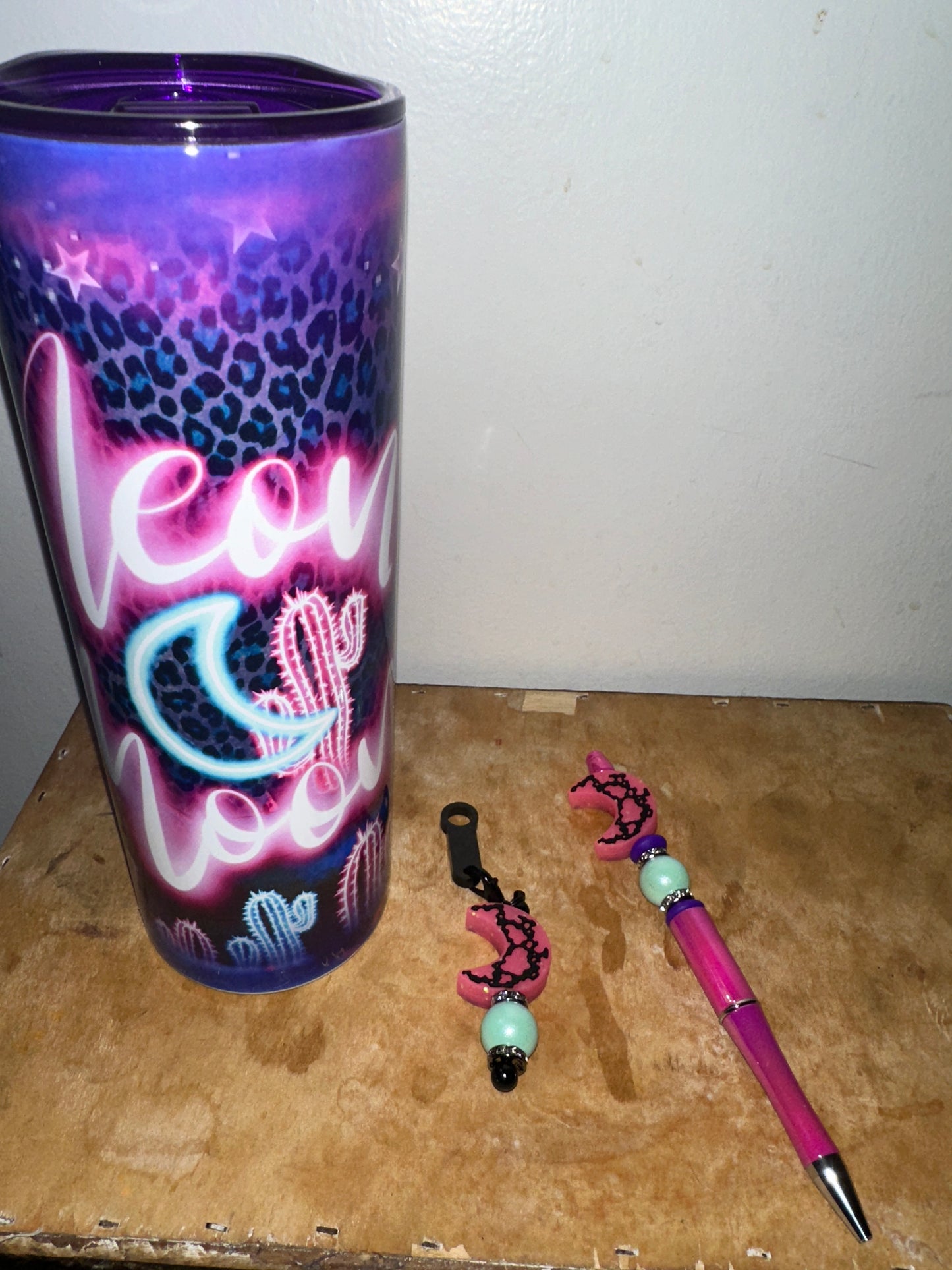 Neon moon Tumbler set